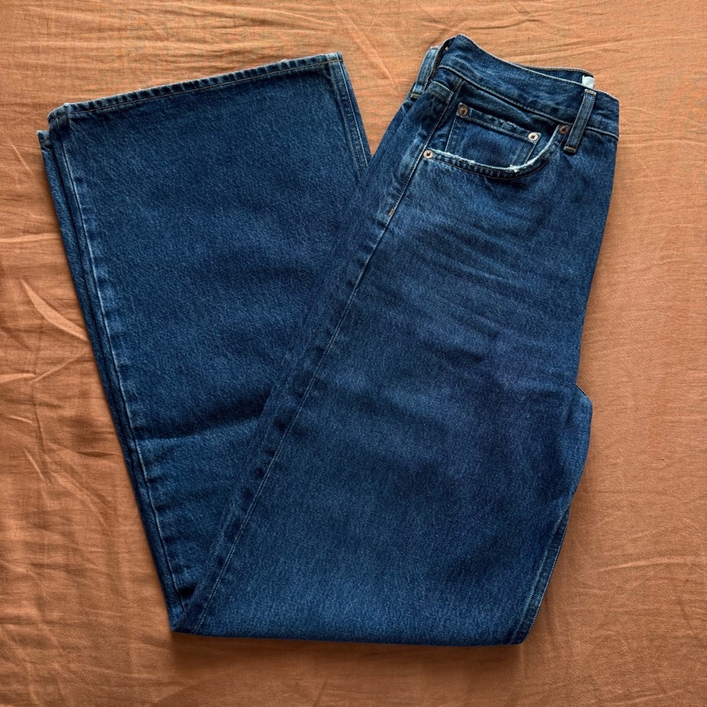 AGOLDE DAME HIGH RISE WIDE LEG / color enamour